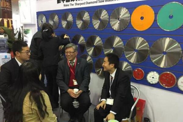 昌利大理石锯片厦门展会会谈