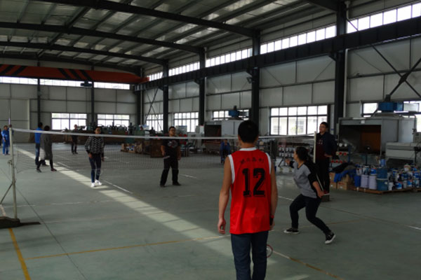 湖北昌利超硬材料有限公司羽毛球双打赛