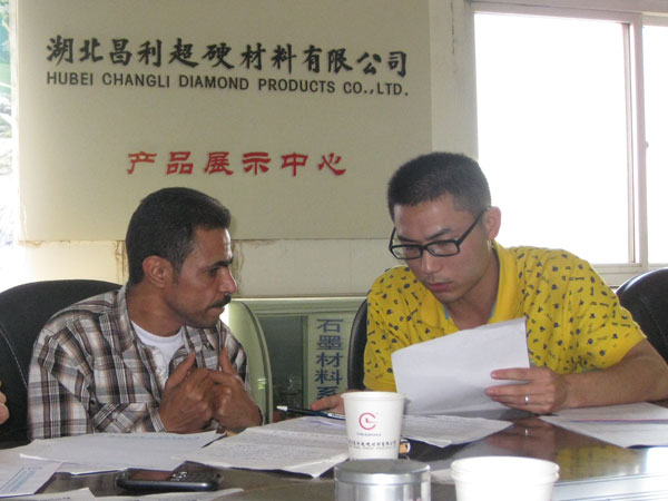 伊朗客户金刚石案例