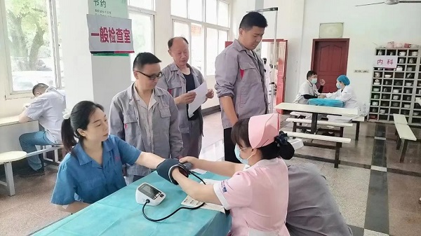 昌利金刚石工具公司开展“关爱员工健康”体检活动 昌利金刚石工具公司开展“关爱员工健康”体检活动